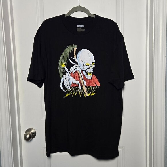 NWT Stance Palm Slayer Short Sleeve Tee - XL Black - Picture 1 of 4